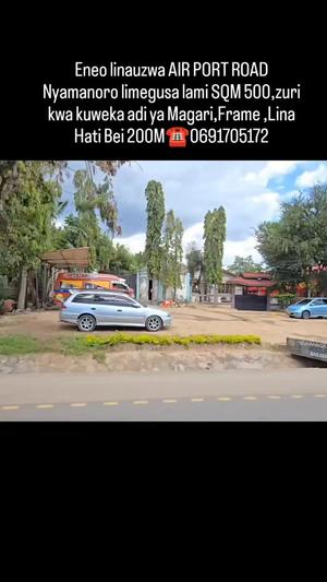 Kiwanja kinauzwa Nyamanoro, Mwanza sqm 500