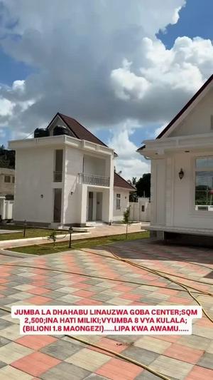 Nyumba ya vyumba 7 inauzwa Goba Center, Dar Es Salaam (2500 sqm) Nyumba ya vyumba 7 inauzwa Goba Center, Dar Es Salaam (2500 sqm)