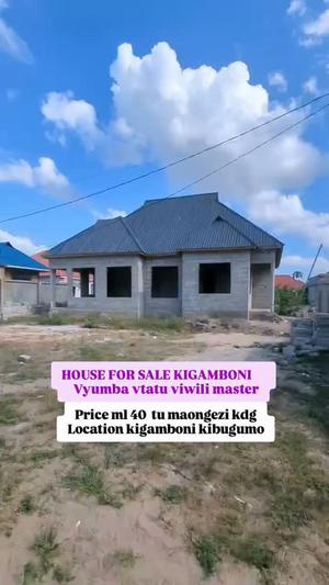 Nyumba ya vyumba vitatu inauzwa Kigamboni Kibugumo, Dar Es Salaam (400 sqm) Nyumba ya vyumba vitatu inauzwa Kigamboni Kibugumo, Dar Es Salaam (400 sqm)
