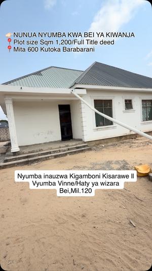 4 Bedrooms House for Sale in Kisarawe II, Dar Es Salaam (1200 sqm) 4 Bedrooms House for Sale in Kisarawe II, Dar Es Salaam (1200 sqm)