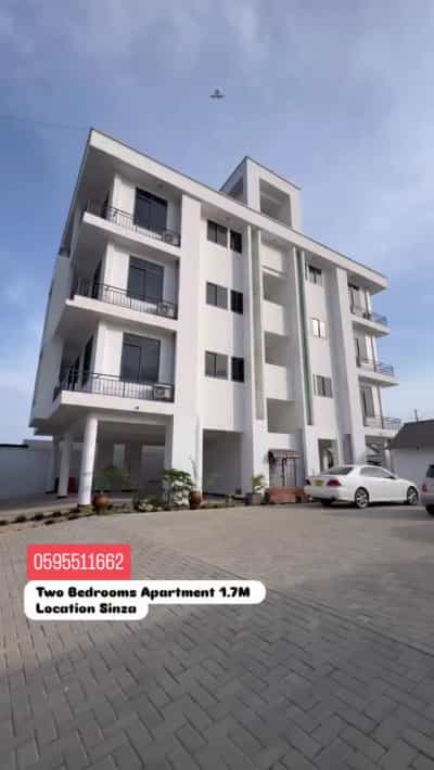 Apartment ya vyumba viwili inapangishwa Sinza, Dar Es Salaam