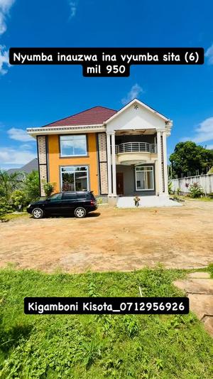 Nyumba ya vyumba 6 inauzwa Kisota Kigamboni, Dar Es Salaam Nyumba ya vyumba 6 inauzwa Kisota Kigamboni, Dar Es Salaam