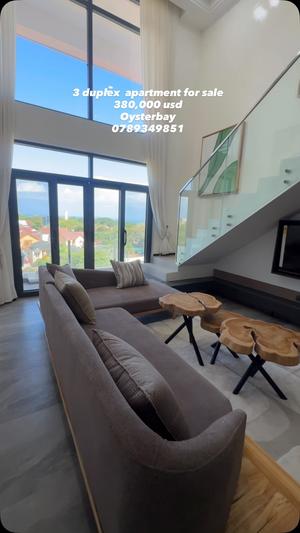 Apartment ya vyumba vitatu inauzwa Oysterbay, Dar Es Salaam