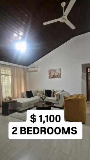 Apartment (Furnished) ya vyumba viwili inapangishwa Mikocheni, Dar Es Salaam