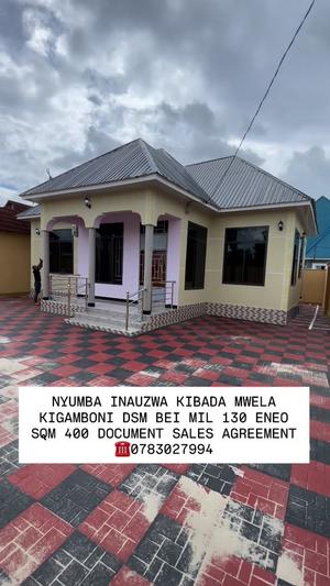 House for Sale in Kibada Mwela, Dar Es Salaam (400 sqm)