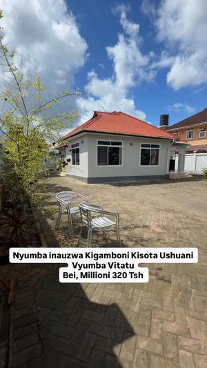 Nyumba ya vyumba vitatu inauzwa Kigamboni Kisota Ushuani, Dar Es Salaam (600 sqm)