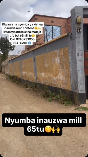 Nyumba ya vyumba viwili inauzwa Njiro Contena, Arusha (600 sqm) Nyumba ya vyumba viwili inauzwa Njiro Contena, Arusha (600 sqm)