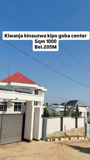 Plot for sale in Goba Center, Dar Es Salaam sqm 1000 Plot for sale in Goba Center, Dar Es Salaam sqm 1000