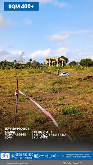 Residential Plots for Sale in Kibaha – Picha ya Ndege, Sofu, Pwani