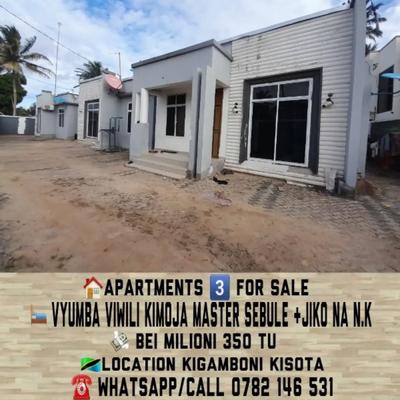 Apartment ya vyumba viwili inauzwa Kisota, Dar Es Salaam (600 sqm) Apartment ya vyumba viwili inauzwa Kisota, Dar Es Salaam (600 sqm)