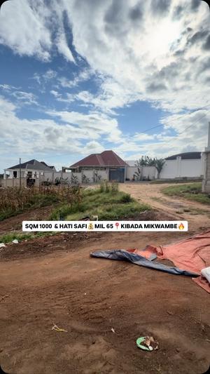 Kiwanja kinauzwa Kibada, Kigamboni, Dar Es Salaam sqm 1000