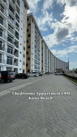 Apartment ya vyumba vitatu inapangishwa Kawe Beach, Dar Es Salaam