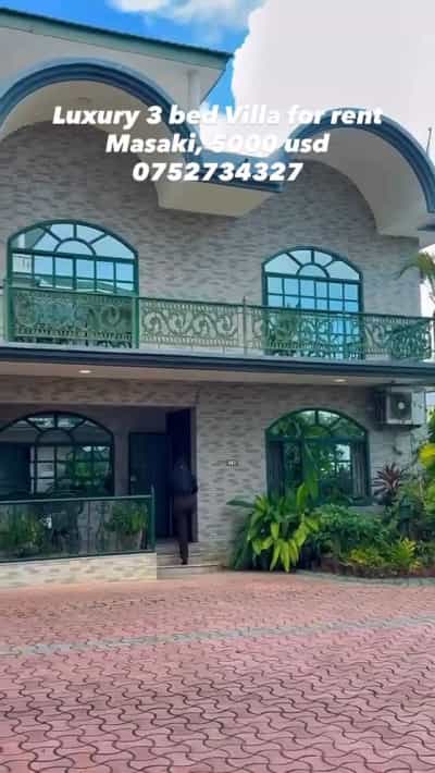 Villa ya vyumba vitatu inapangishwa Masaki, Dar Es Salaam