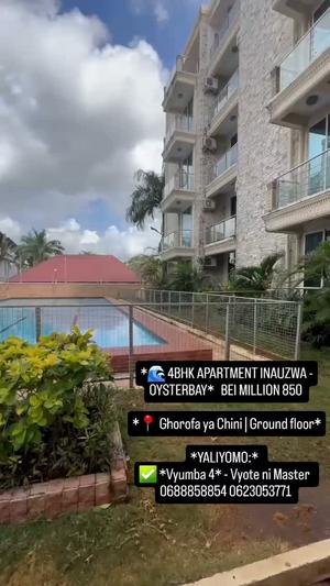 4 Bedrooms Apartment for Sale in Oyster Bay, Dar Es Salaam (270 sqm)
