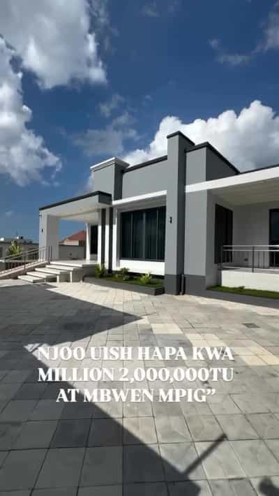 Nyumba ya vyumba vinne inapangishwa Mbweni Mpiji, Dar Es Salaam