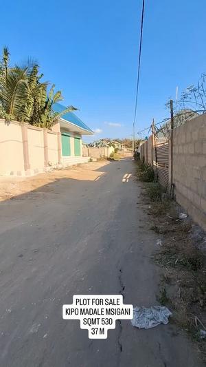 Kiwanja kinauzwa Madale Msigani, Dar Es Salaam (530 sqm)