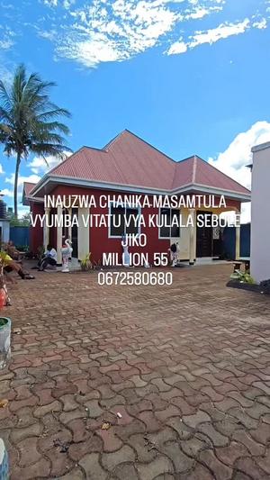 Nyumba ya vyumba vitatu inauzwa Chanika Masamtula, Dar Es Salaam