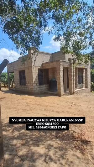 Nyumba ya vyumba vitatu inauzwa Kiluvya Madukani, Pwani (500 sqm) Nyumba ya vyumba vitatu inauzwa Kiluvya Madukani, Pwani (500 sqm)