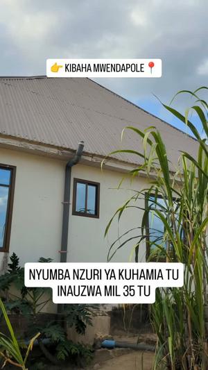 Nyumba ya vyumba vitatu inauzwa Kibaha Mwendapole, Pwani (400 sqm)