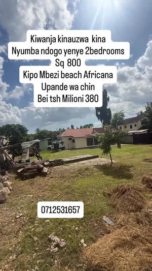 Residential Plot for Sale in Mbezi Beach, Dar Es Salaam (800 sqm) Residential Plot for Sale in Mbezi Beach, Dar Es Salaam (800 sqm)