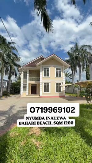Nyumba ya vyumba vinne inauzwa Bahari Beach, Dar Es Salaam