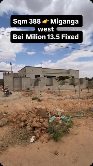 Kiwanja kinauzwa Miganga West, Dodoma (388 sqm)
