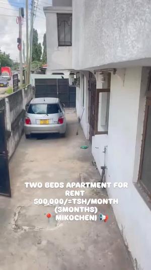 Nyumba/Apartment ya vyumba viwili inapangishwa Mikocheni, Dar Es Salaam