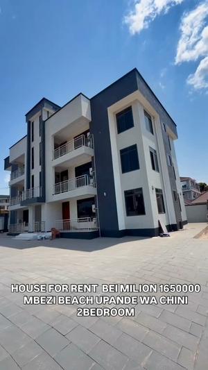Apartment ya vyumba viwili inapangishwa Mbezi Beach Jk Nyerere, Dar Es Salaam