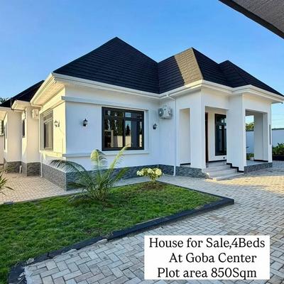 Nyumba ya vyumba vinne inauzwa Goba Lastanza, Dar Es Salaam (850 sqm)