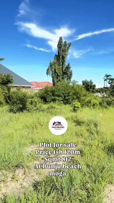 Kiwanja kinauzwa Bunju Beach Moga, Dar Es Salaam sqm 812