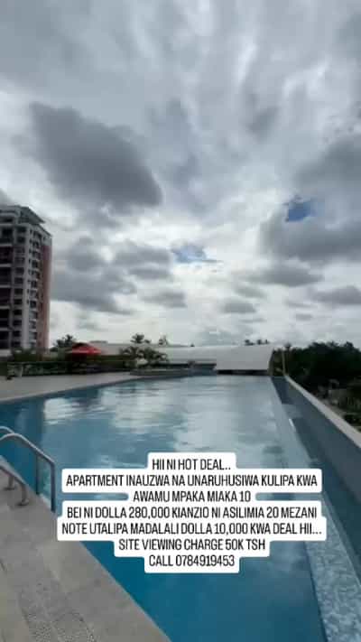 Apartment ya vyumba viwili inauzwa Mikocheni Ushuarini, Dar Es Salaam