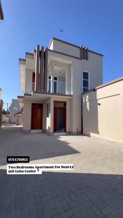 Apartment ya vyumba viwili inapangishwa Goba Center, Dar Es Salaam
