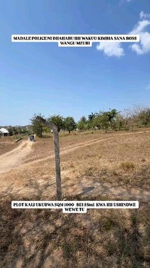 Residential Plot for Sale in Madale Police, Dar Es Salaam (1000 sqm) Residential Plot for Sale in Madale Police, Dar Es Salaam (1000 sqm)
