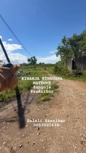 Plot for sale in Matemwe, Zanzibar sqm 1312
