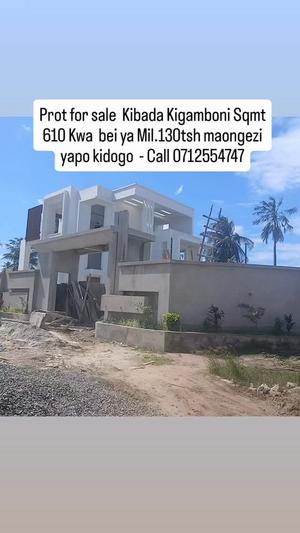 Residential Plot for Sale in Kibada Kigamboni, Dar Es Salaam (610 sqm)