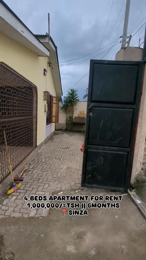 Nyumba ya vyumba vinne inapangishwa Sinza, Dar Es Salaam