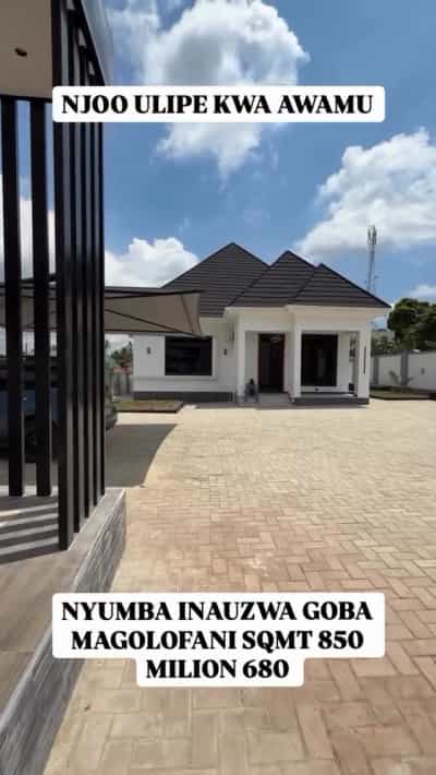 Nyumba ya vyumba vitano inauzwa Goba Lastanza, Dar Es Salaam (850 sqm)