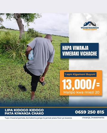 Viwanja vinauzwa Buyuni, Dar Es Salaam