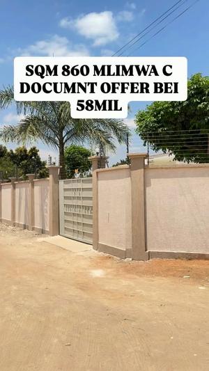 Kiwanja kinauzwa Mlimwa C, Dodoma (860 sqm) Kiwanja kinauzwa Mlimwa C, Dodoma (860 sqm)
