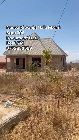 Kiwanja kinauzwa Nala Mzani, Dodoma (606 sqm) Kiwanja kinauzwa Nala Mzani, Dodoma (606 sqm)