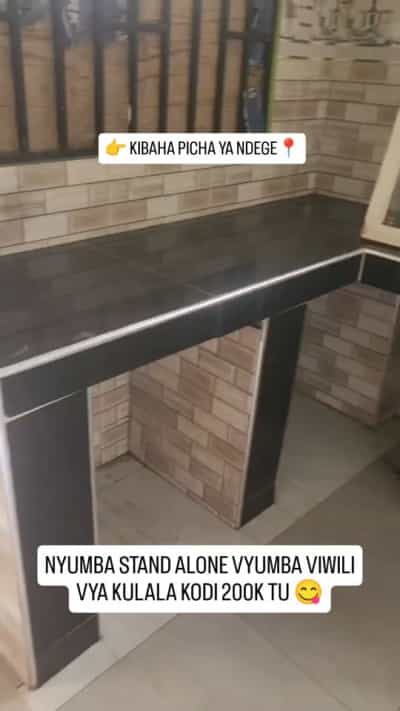 Nyumba ya vyumba viwili inapangishwa Kibaha Picha ya Ndege, Pwani Nyumba ya vyumba viwili inapangishwa Kibaha Picha ya Ndege, Pwani