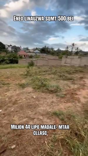 Kiwanja kinauzwa Madale, Dar Es Salaam sqm 500 Kiwanja kinauzwa Madale, Dar Es Salaam sqm 500