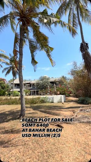 Beach Plot kinauzwa Bahar Beach, Dar Es Salaam (6400 sqm) Beach Plot kinauzwa Bahar Beach, Dar Es Salaam (6400 sqm)