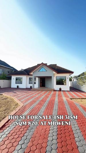 3 Bedrooms House for Sale in Mbweni, Dar Es Salaam (820 sqm) 3 Bedrooms House for Sale in Mbweni, Dar Es Salaam (820 sqm)