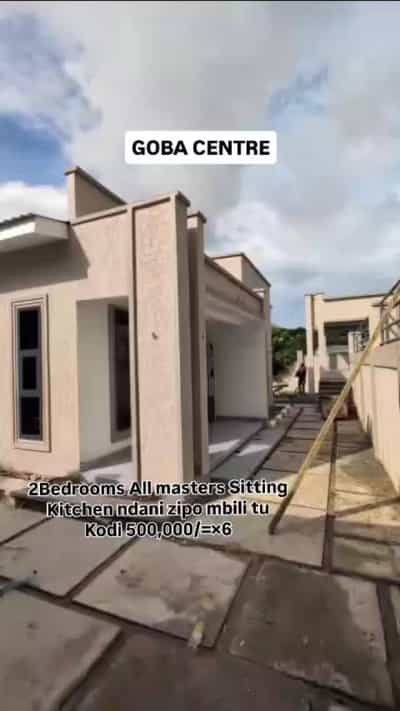 Apartment ya vyumba viwili inapangishwa Goba Centre, Dar Es Salaam