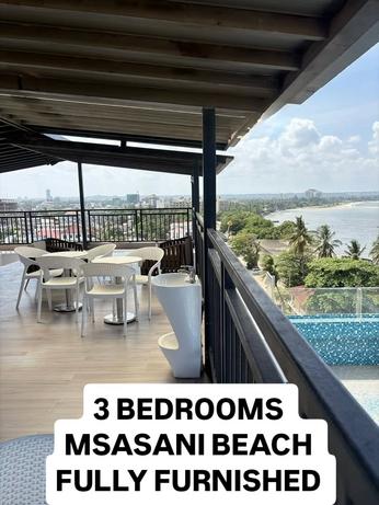 3 Bedrooms Furnished Apartment for Rent in Msasani, Dar Es Salaam