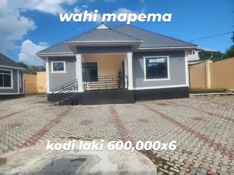 Apartment ya vyumba vitatu inapangishwa Mbezi Kwa Msuguri, Dar Es Salaam