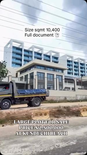 Kiwanja kinauzwa Kunduchi, Dar Es Salaam sqm 10400