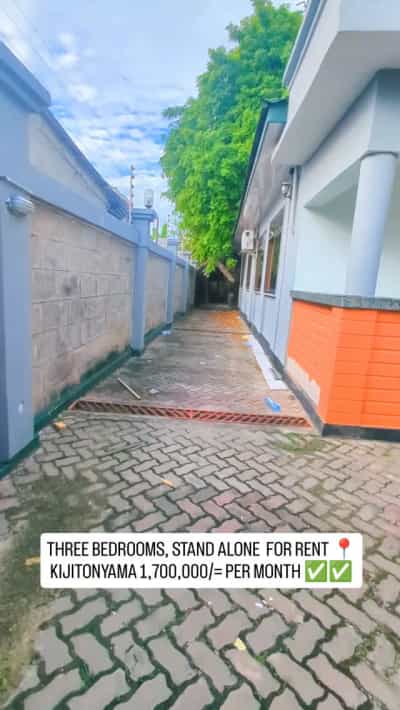 Nyumba ya vyumba vitatu inapangishwa Kijitonyama, Dar Es Salaam