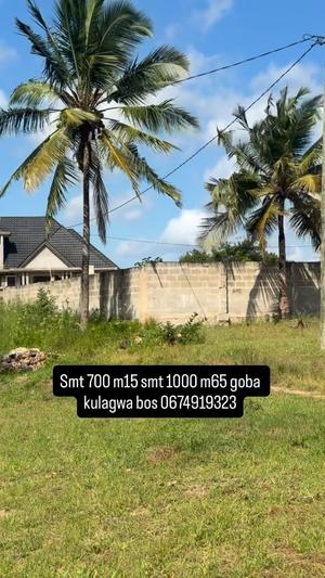 Kiwanja kinauzwa Goba Kulagwa, Dar Es Salaam (700 sqm) Kiwanja kinauzwa Goba Kulagwa, Dar Es Salaam (700 sqm)